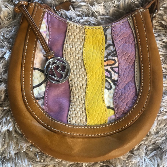 Relic Handbags - RELIC MINI MULTO COLOR SADDLE CROSSBODY BAG